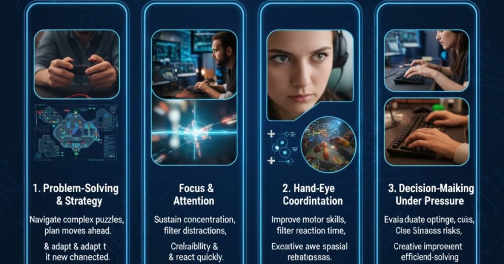 How Games Improve Mental Skills and Focus